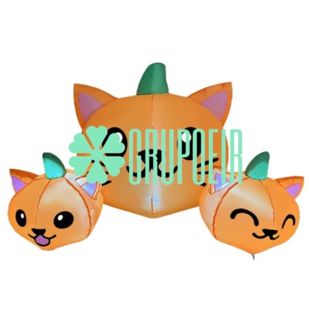 Inflable 1.5m Gatos Halloween | Grupo EIR