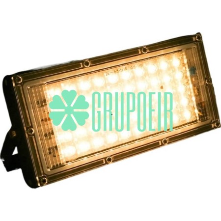Reflector 2835 50W Led Calido Fachada Hotel Restaurante Bar Terraza IP20