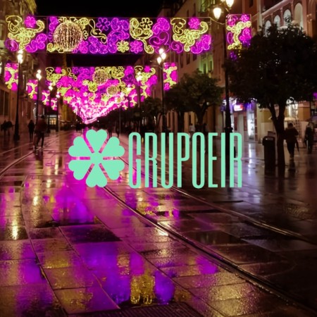 Manguera 100 Mts 2 Hilos Rosa Luces Led Luz Fija Tivoli Exterior Redonda