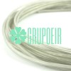 Cable 2x18 Redondo Transparente Liso Pvc Lamparas Candelabros Candiles 