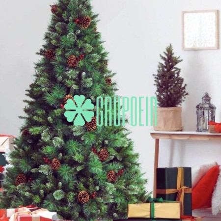 Pino Piñas Cerezas 5 Mts Arbol Navideño Hotel Plaza Centro Comercial