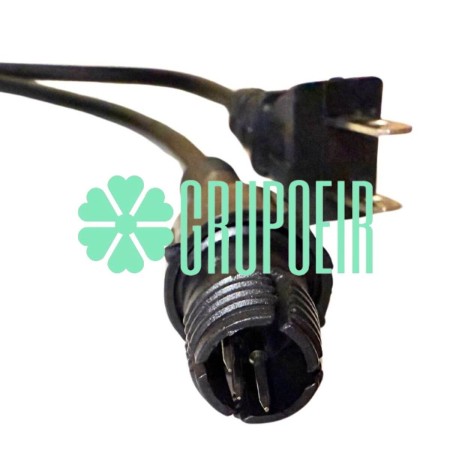Conector Enchufe Control 3 Hilos Pines Vias Para Manguera Led Redonda