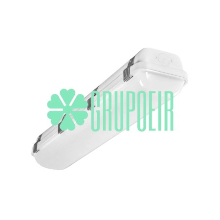 Lampara A Prueba De Vapor 18W Led 2X9W 120 Cms Aeropuerto Nave Industrial