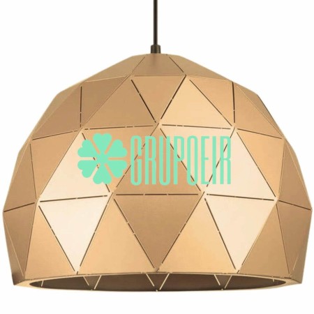 Lampara Geometric Dome Dorado | Grupo EIR