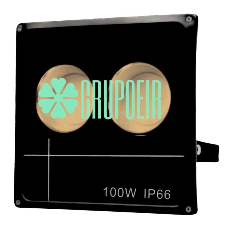Reflector Cob 100W Led Calido Luz Calida Exterior Hotel Restaurante Jardin