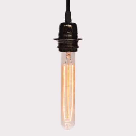 Foco Edison Vintage Filamento Salchicha Luz Cálida Tube Middle 40W