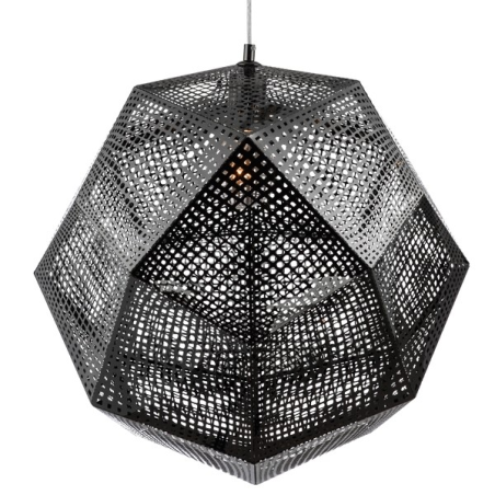 Lampara Vintage Industrial Techo Tom Dixon Etch Shade Black