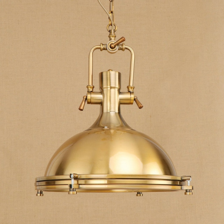 Lampara Campana Luxe Oro | Grupo EIR
