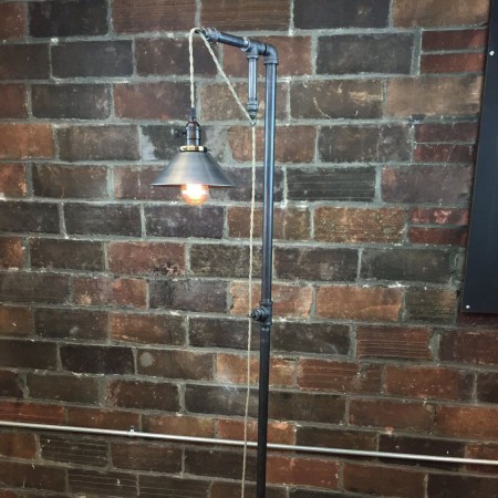 Lampara Vintage Industrial Piso Loft 3 Focos Edison Globo