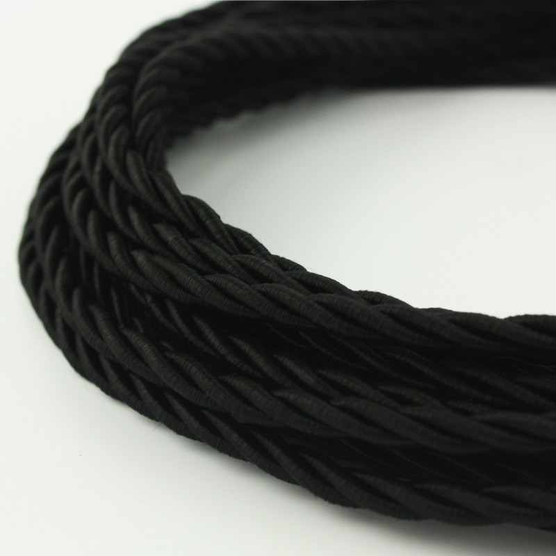 Cable Textil Soga Negro | Grupo EIR