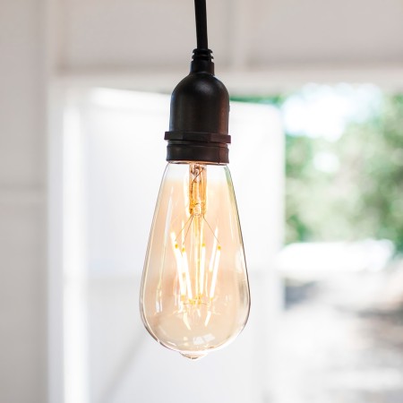 Foco Bulbo Edison Vintage LED Decorativo Retro Luz Cálida Clásico 4W