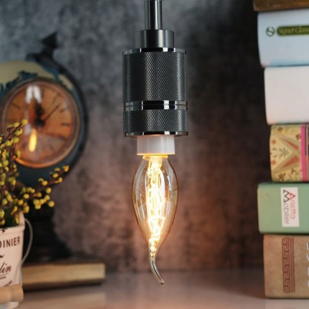 Foco Edison Vintage Candiles Candelabros Luz Cálida Vela Retro 40W E14