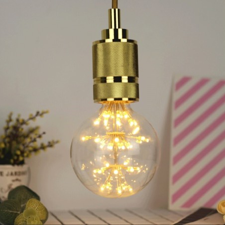 Foco LED Edison Vintage Luces Decorativas Luz Cálida Bombilla Fairy 4W