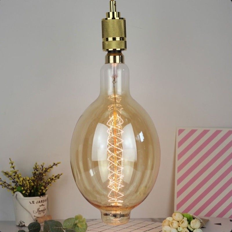 Foco Edison Vintage Gigante Filamento Retro XL Oversized Colosseum 40W
