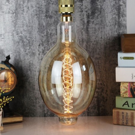 Foco Edison Vintage Gigante Filamento Retro XL Oversized Colosseum 40W