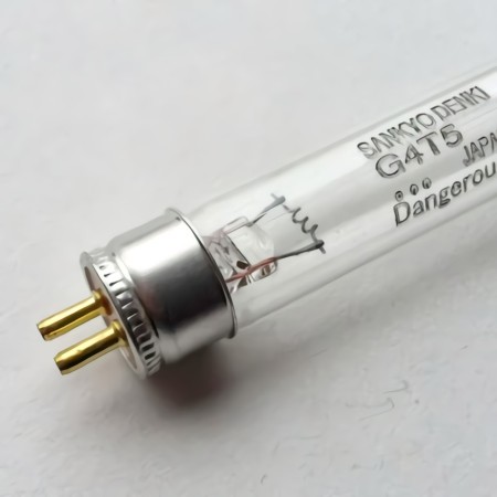 Tubo Germicida Ultravioleta Desinfección UVC G4T5 4W Sankyo Denki