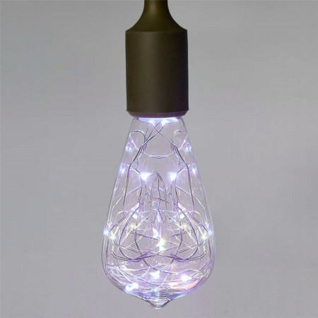 Foco LED Edison Vintage Luces de Hada Retro Blanco Frio Clásico Snow 2W