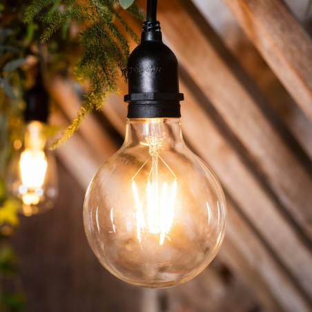 Foco LED Edison Vintage Retro Moderno Luz Cálida Maxiglobo Claro 4W