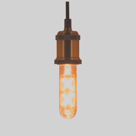 Foco LED Edison Antiguo Vintage Filamento Luz Cálida Tube Baby 4W