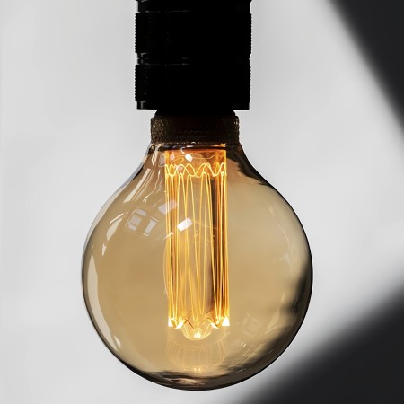 Foco LED Edison Antiguo Vintage Elegante Luz Cálida Bombilla Glow 4W