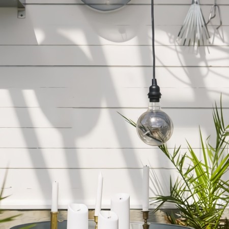 Foco LED Edison Vintage Retro Moderno Luz Cálida Maxiglobo Cromo 4W