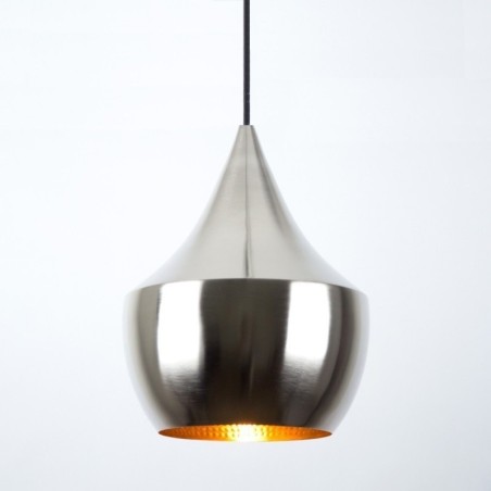 Lampara Tom Dixon Beat Silver Fat Plateada Decoracion Minimalista Moderna