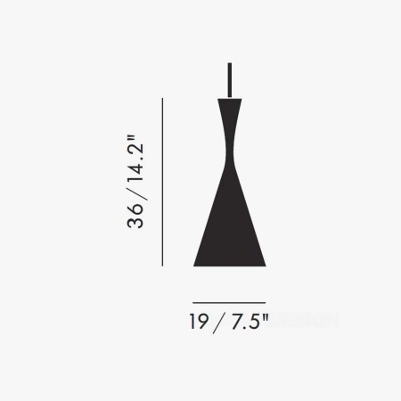 Candelabro Beat Black 2 Luces | Grupo EIR