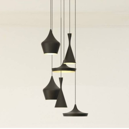 Candelabro Black Beat 6 Luces | Grupo EIR