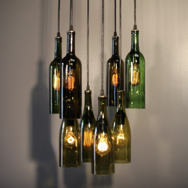 Candelabro Botella 8 Focos | Grupo EIR