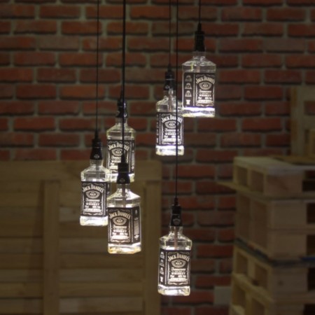 Candelabro Botellas Jack Daniels | Grupo EIR