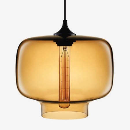 Lampara Cristal Oculo Ambar | Grupo EIR