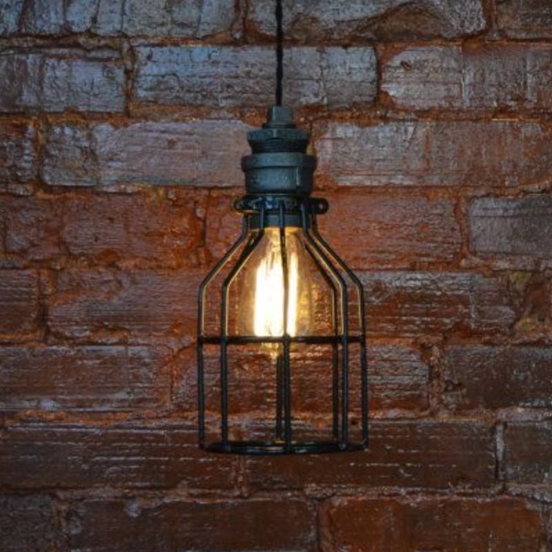 Lampara Tuberia Birdcage Old | Grupo EIR