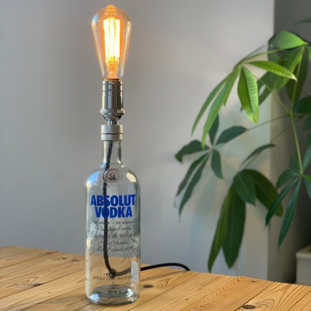 Lampara Botella Absolut Vodka | Grupo EIR