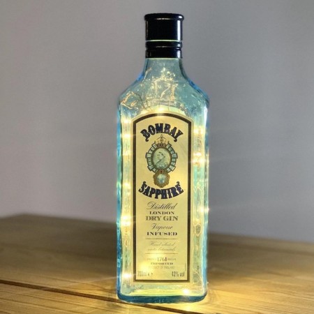 Botella Luces Bombay Sapphire | Grupo EIR