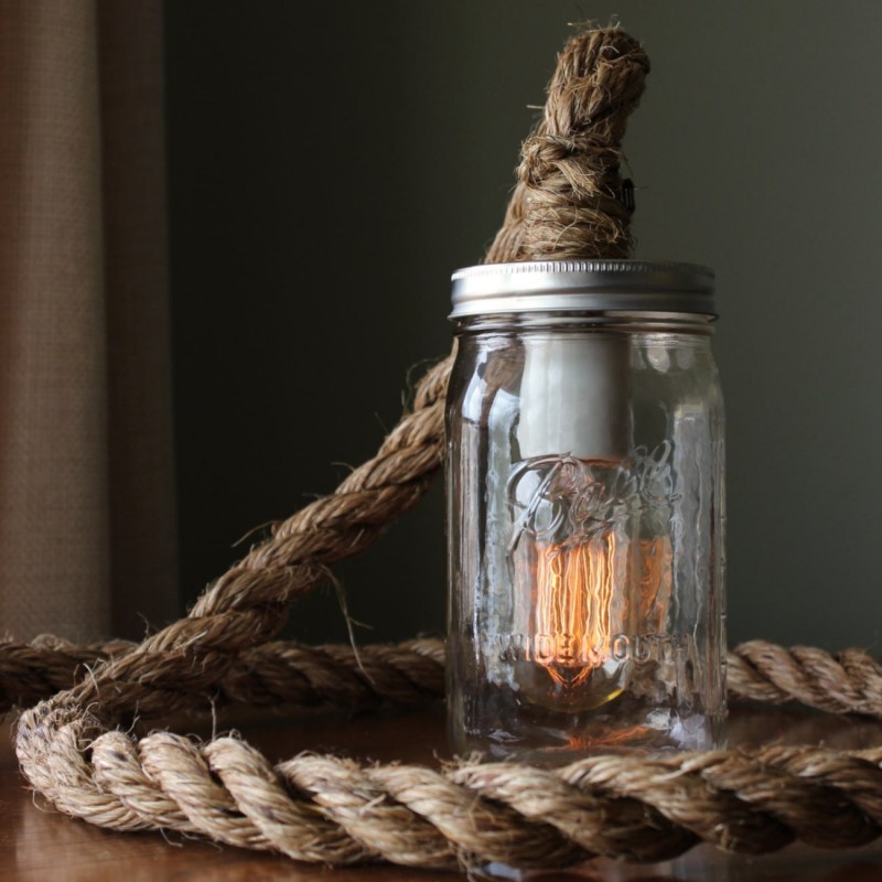 Mason Jar Cuerda Boca Ancha | Grupo EIR