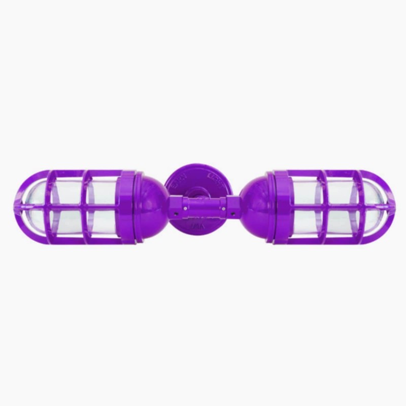 Bunker Sconce 2 Focos Morado | Grupo EIR