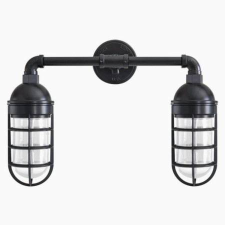 Bunker Vintage 2 Focos Negro | Grupo EIR