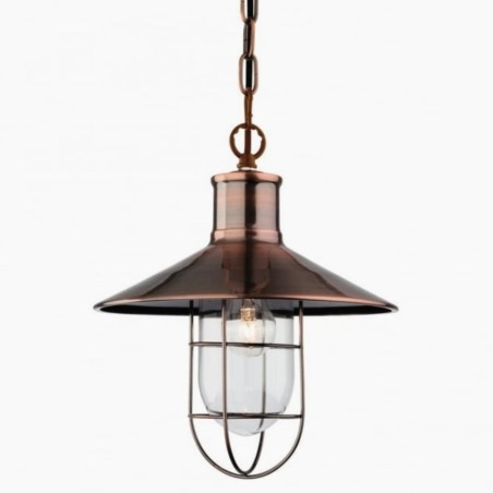 Lampara Jaula Shade Oxido | Grupo EIR
