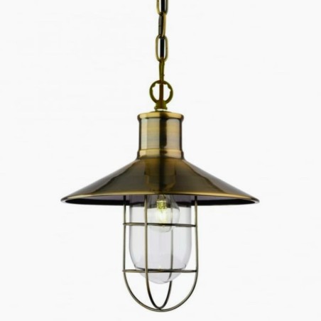 Lampara Jaula Shade Dorado | Grupo EIR