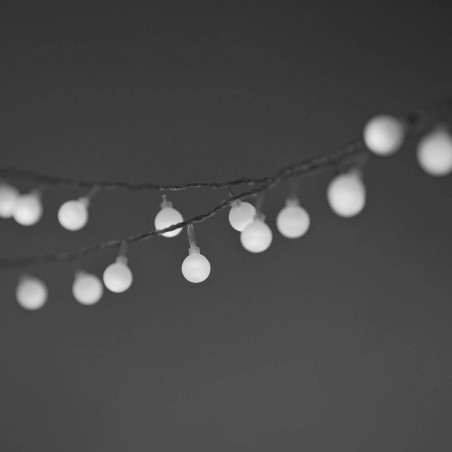 Luces de Globo LED Vintage Chic Evento Recamara Navidad Blanco 8.5 Mts