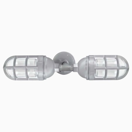 Bunker Sconce 2 Focos Plata | Grupo EIR