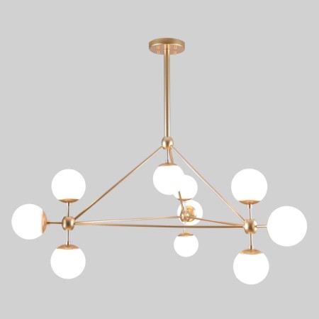 Candelabro 10 Esferas Dorado | Grupo EIR