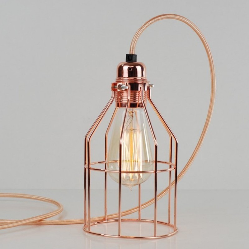 Lampara Jaula Birdcage Cobre | Grupo EIR