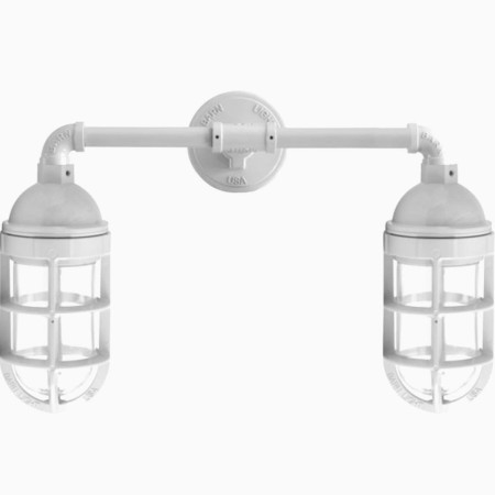 Bunker Vintage 2 Focos Blanco | Grupo EIR