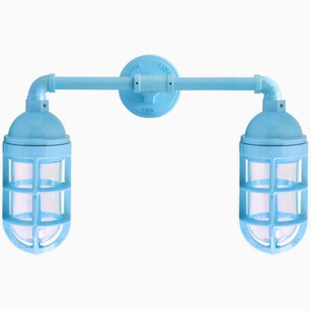Bunker Vintage 2 Focos Azul | Grupo EIR