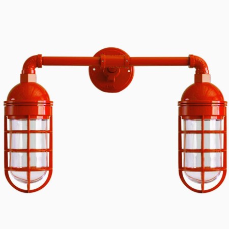 Bunker Vintage 2 Focos Naranja | Grupo EIR