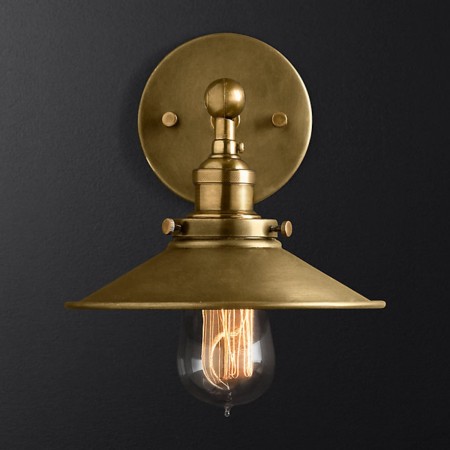 Lampara Industrial Vintage Oro | Grupo EIR