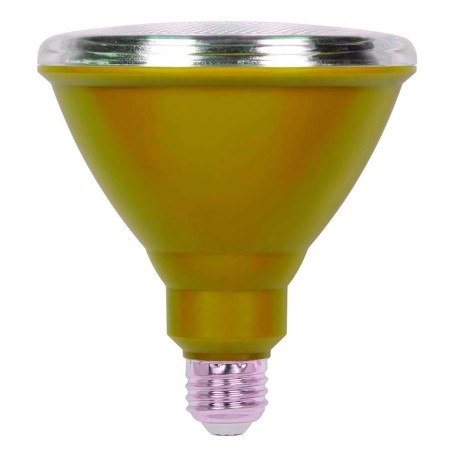Foco Led Par 38 Amarillo Color Exterior Fiestas Patrias Navidad 6W E27 E26