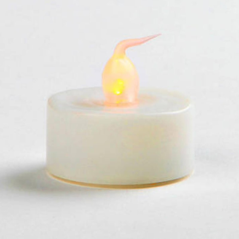 Mini Velas Led Bateria Pila Luz Calida Decoracion Evento Boda Vintage
